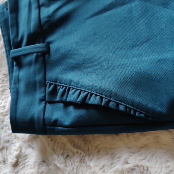 Talbots Dark Green Women's Trouser Pants Size 6P. - Picture 4 of 13